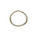 CZ Pavé Gold Statement Bracelet – Margot | 14K Gold Plated