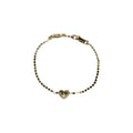 Minimal Heart Gold Bracelet – Amora | 14K Gold Plated