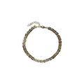 CZ Chevron Gold Bracelet – Elisse | 14K Gold Plated