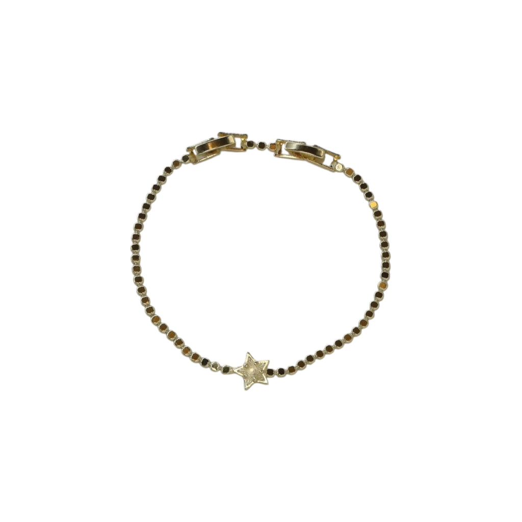 Minimal Star Gold Bracelet – Amora | 14K Gold Plated