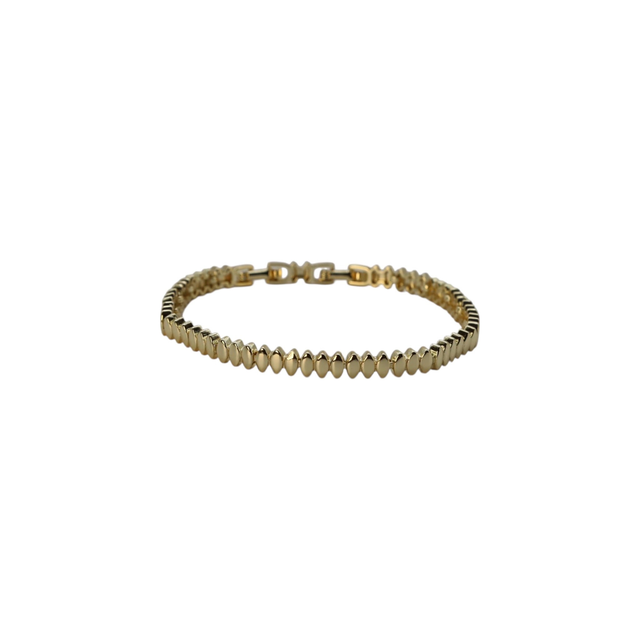 Minimal Gold Link Bracelet – Noa | 14K Gold Plated