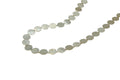 Petite Brushed Disc Necklace – Seraya | 14K Gold Plated / Silver Finish