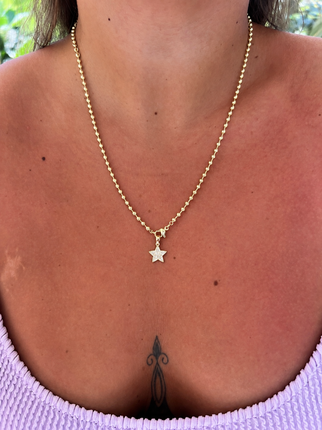 STAR – Crystal Star Pendant Necklace
