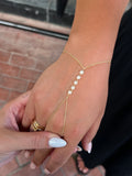 Minimal Star Hand Chain – 14K Gold Plated