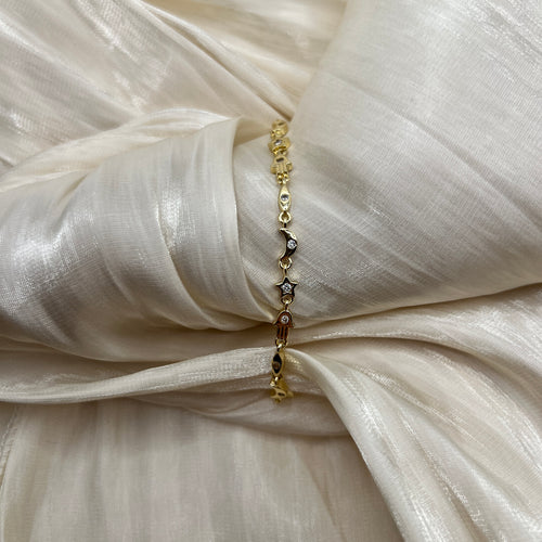 Celestial Guardian Bracelet – Luck | 14K Gold Plated