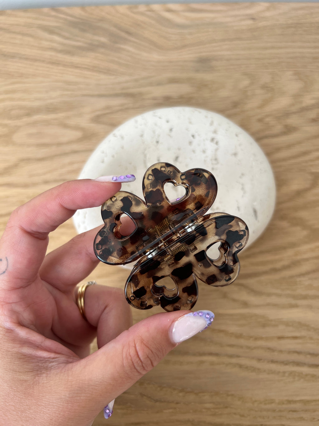 Clover Magnetic Hair Clip