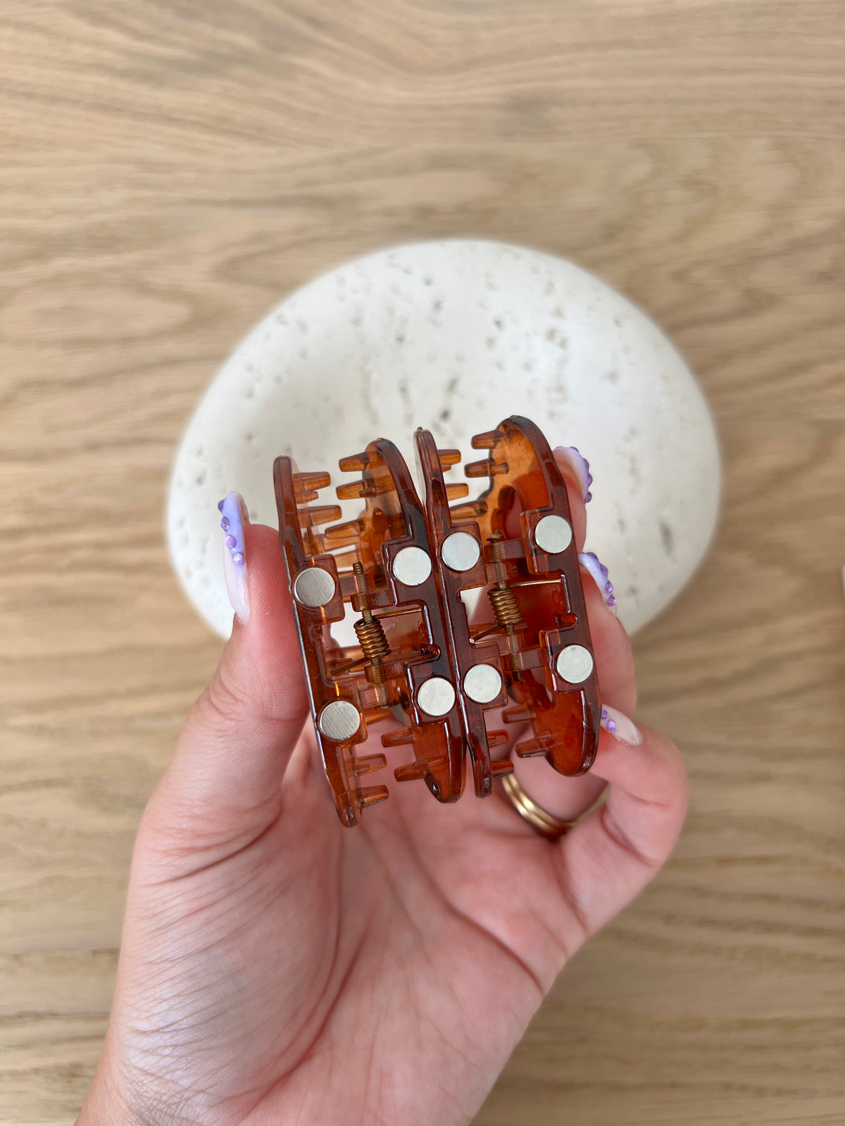 Clover Magnetic Hair Clip