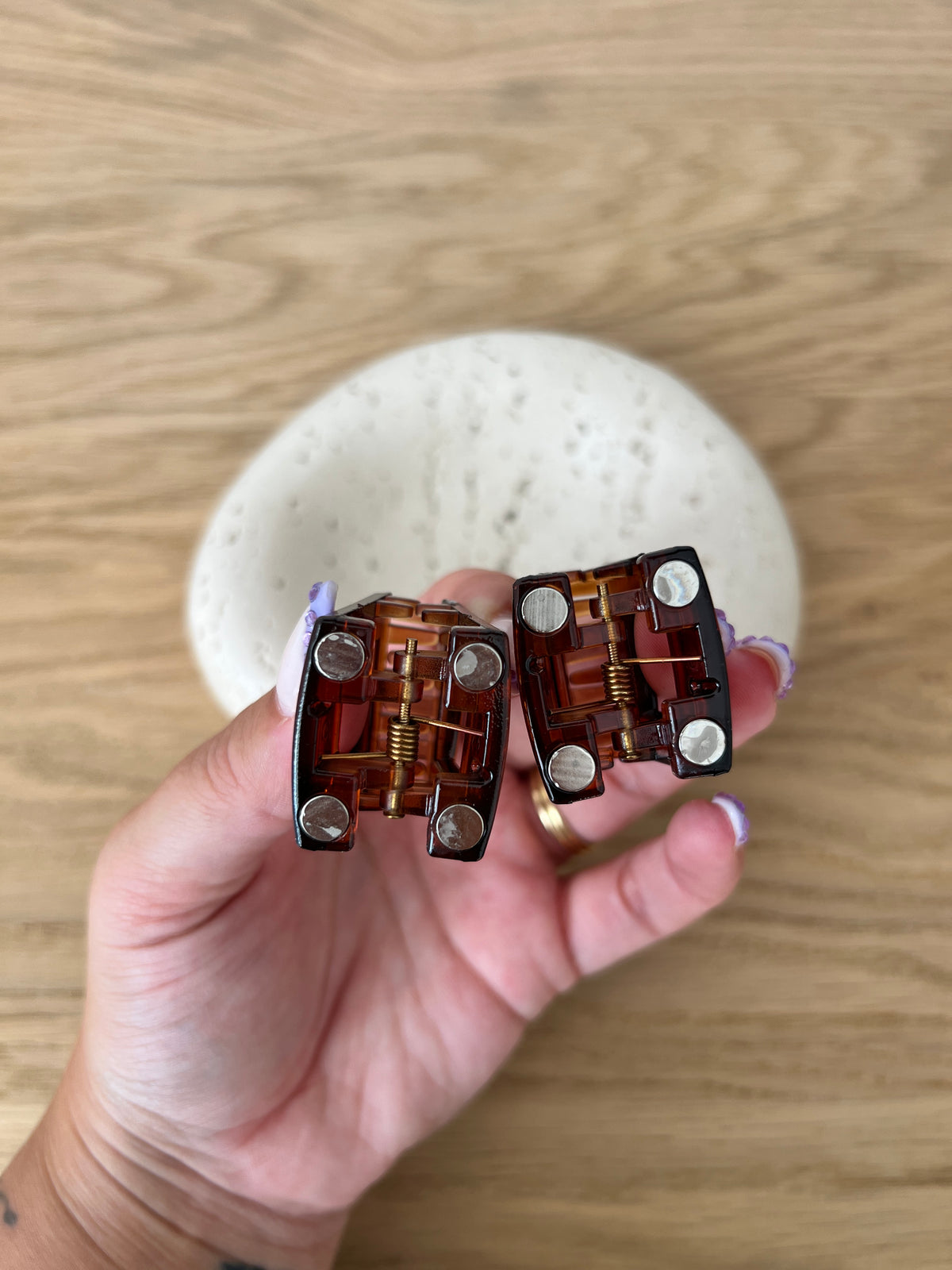 Square Magnetic Hair Clip