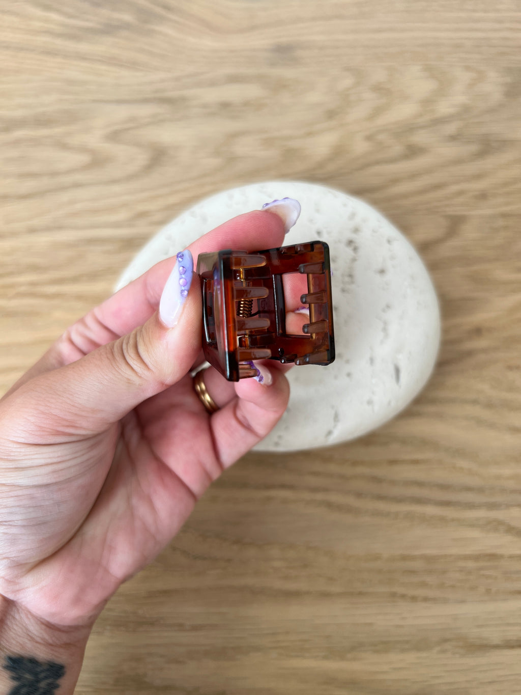 Square Magnetic Hair Clip