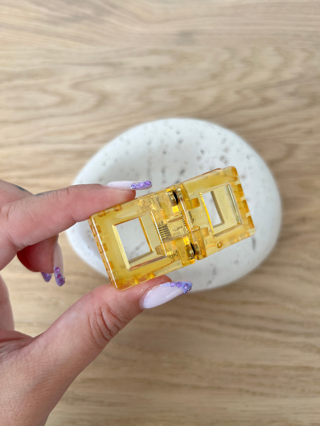 Square Magnetic Hair Clip
