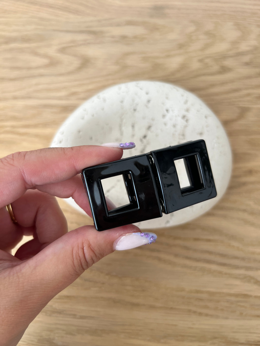 Square Magnetic Hair Clip