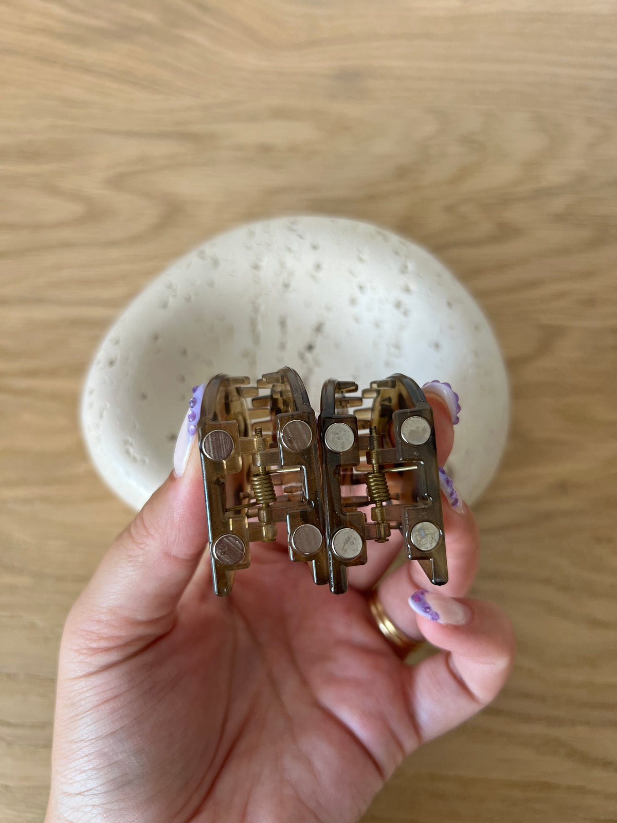Heart Magnetic Hair Clip