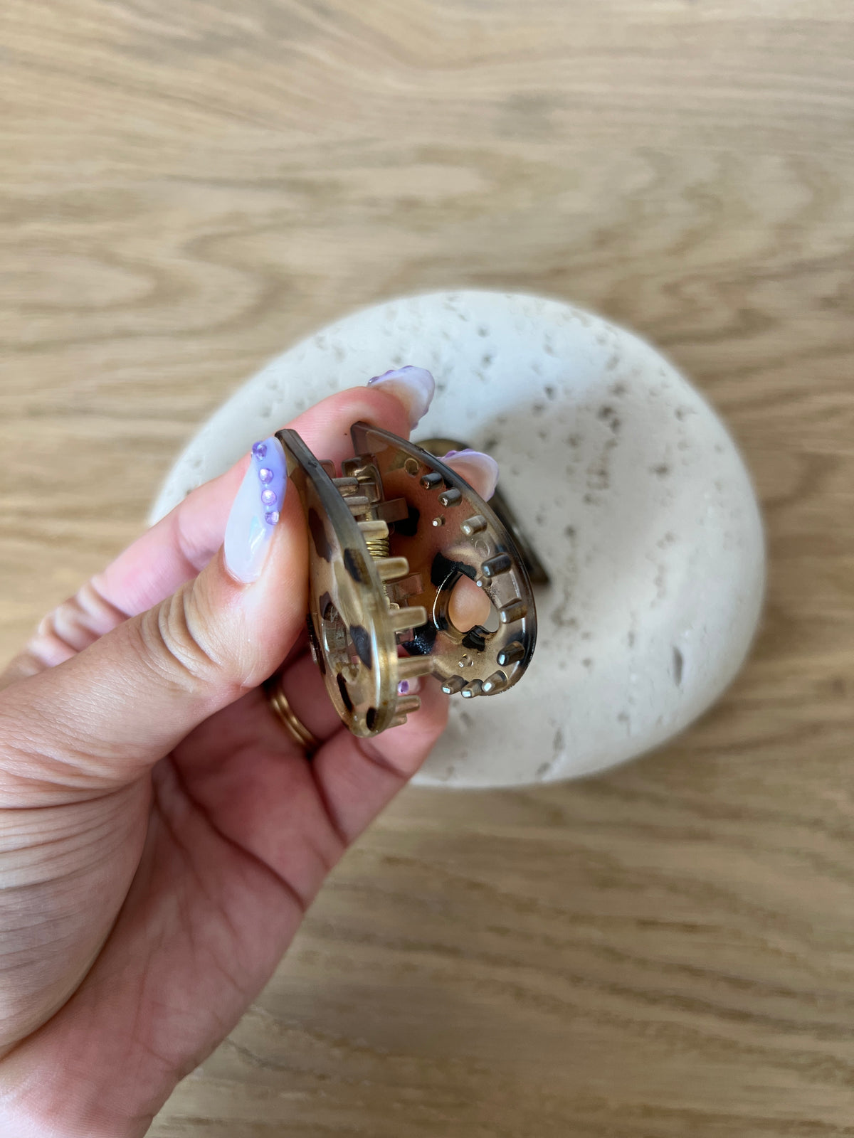 Heart Magnetic Hair Clip