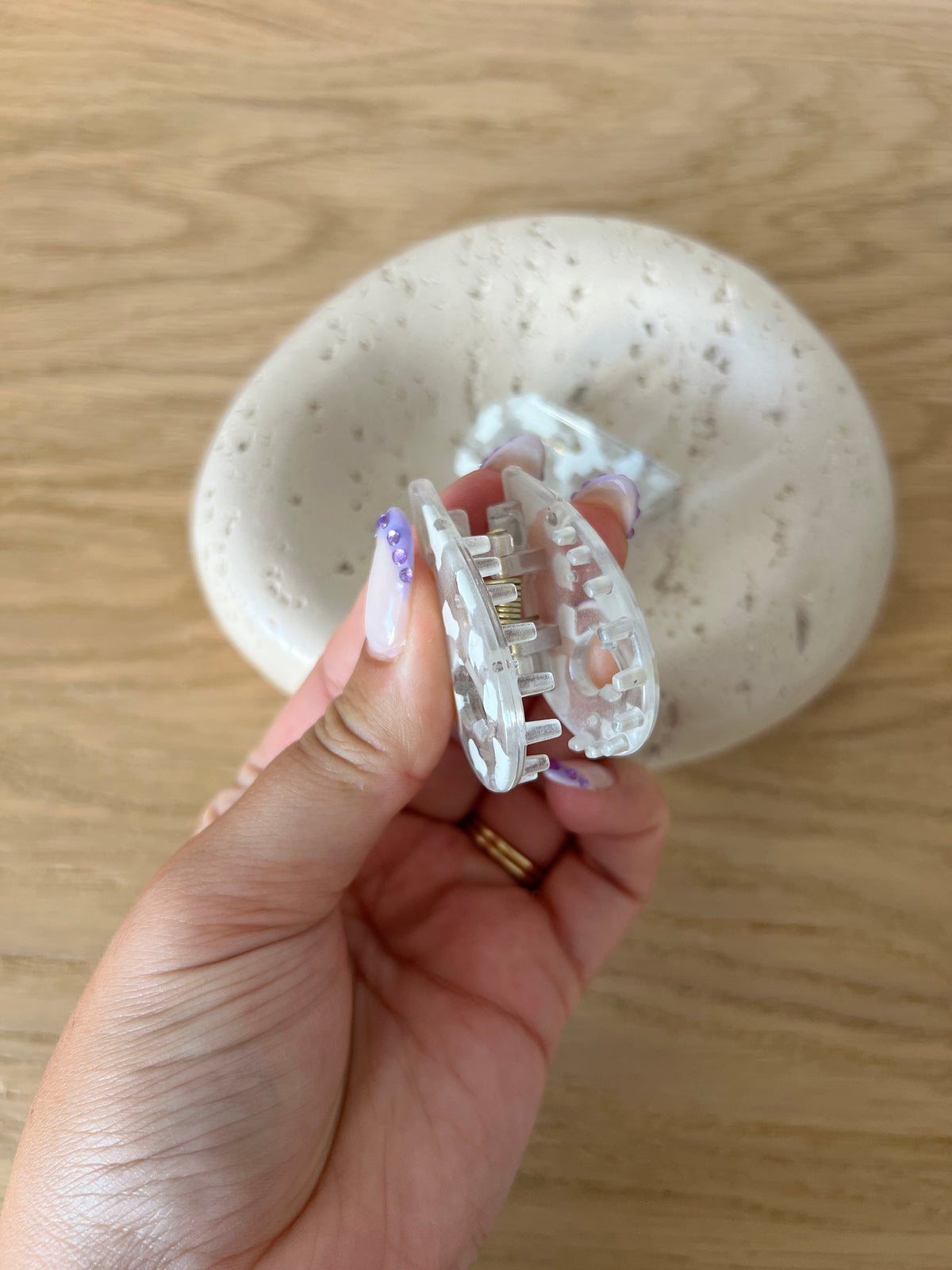 Heart Magnetic Hair Clip