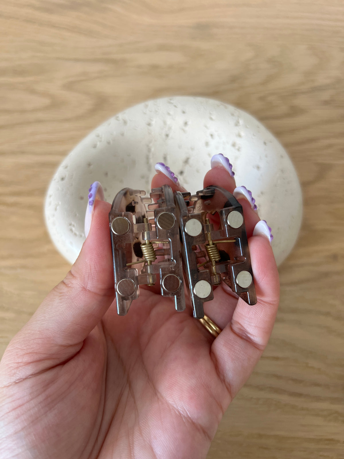 Heart Magnetic Hair Clip