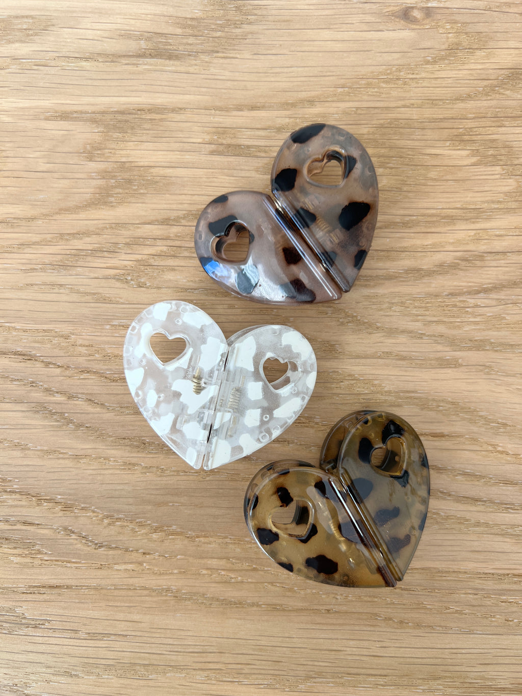 Heart Magnetic Hair Clip