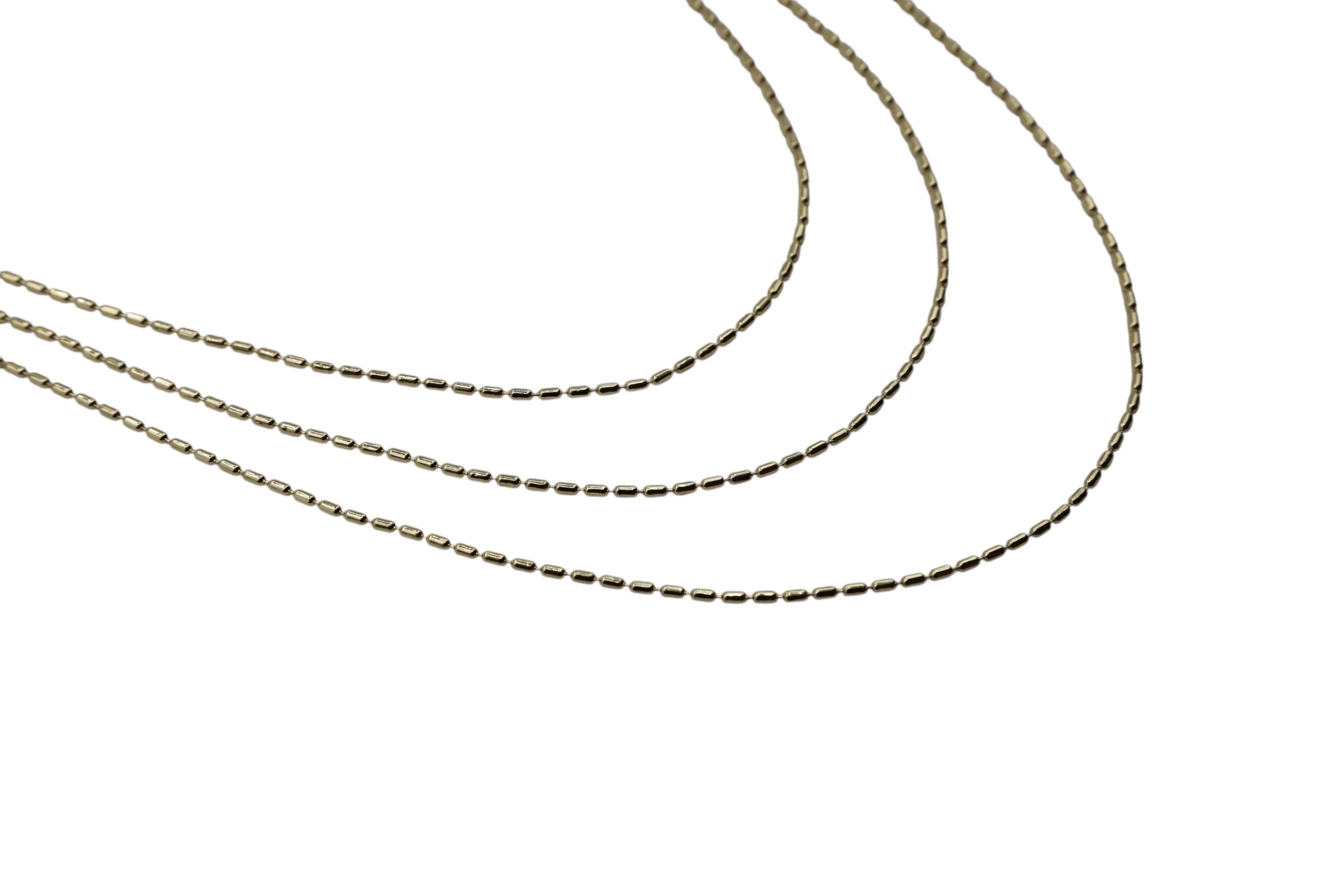 Linear Box Chain Necklace – Seranova | 14K Gold Plated