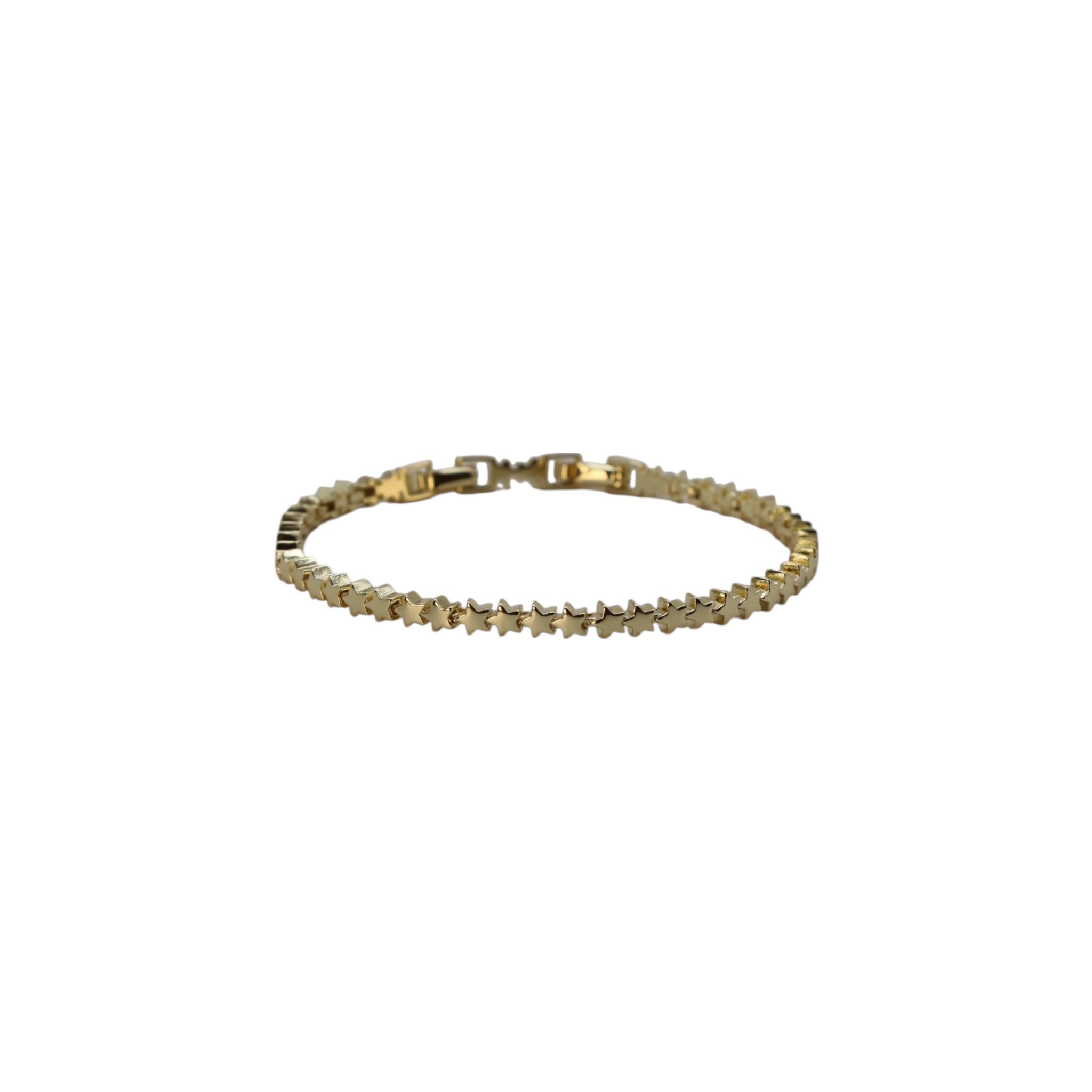Minimal Star Chain Gold Bracelet – Serisse | 14K Gold Plated