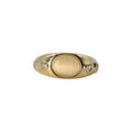 Oval Signet Adjustable Ring – Velmora