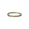 Pavé Link Chain Bracelet – Évren | 14K Gold Plated