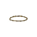 Petite Facet Link Bracelet – Serina | 14K Gold Plated