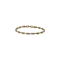 Sculpted Wave Bracelet – Elenya | 14K Gold Plated
