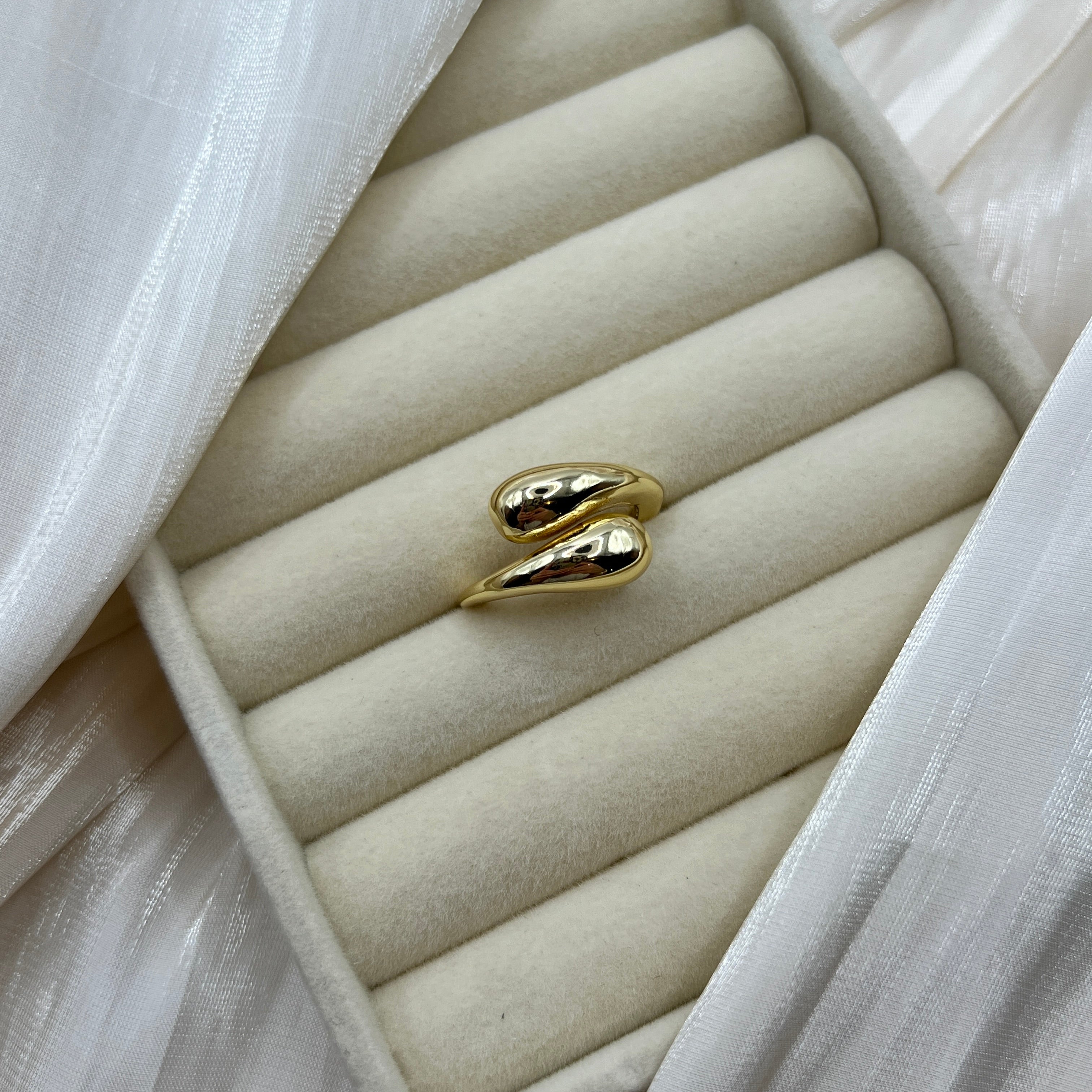 Teardrop Wrap Adjustable Ring – Orvienne