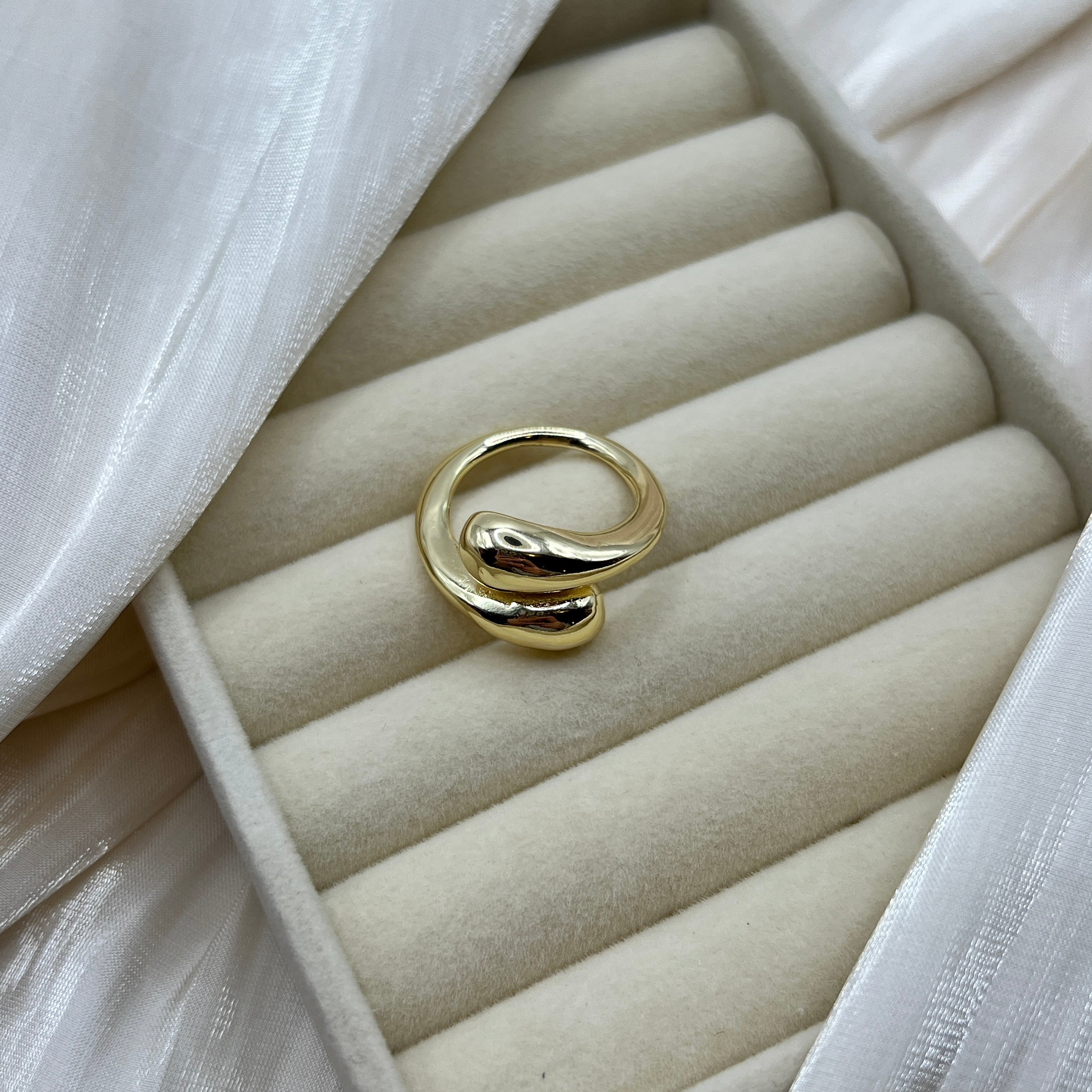 Teardrop Wrap Adjustable Ring – Orvienne