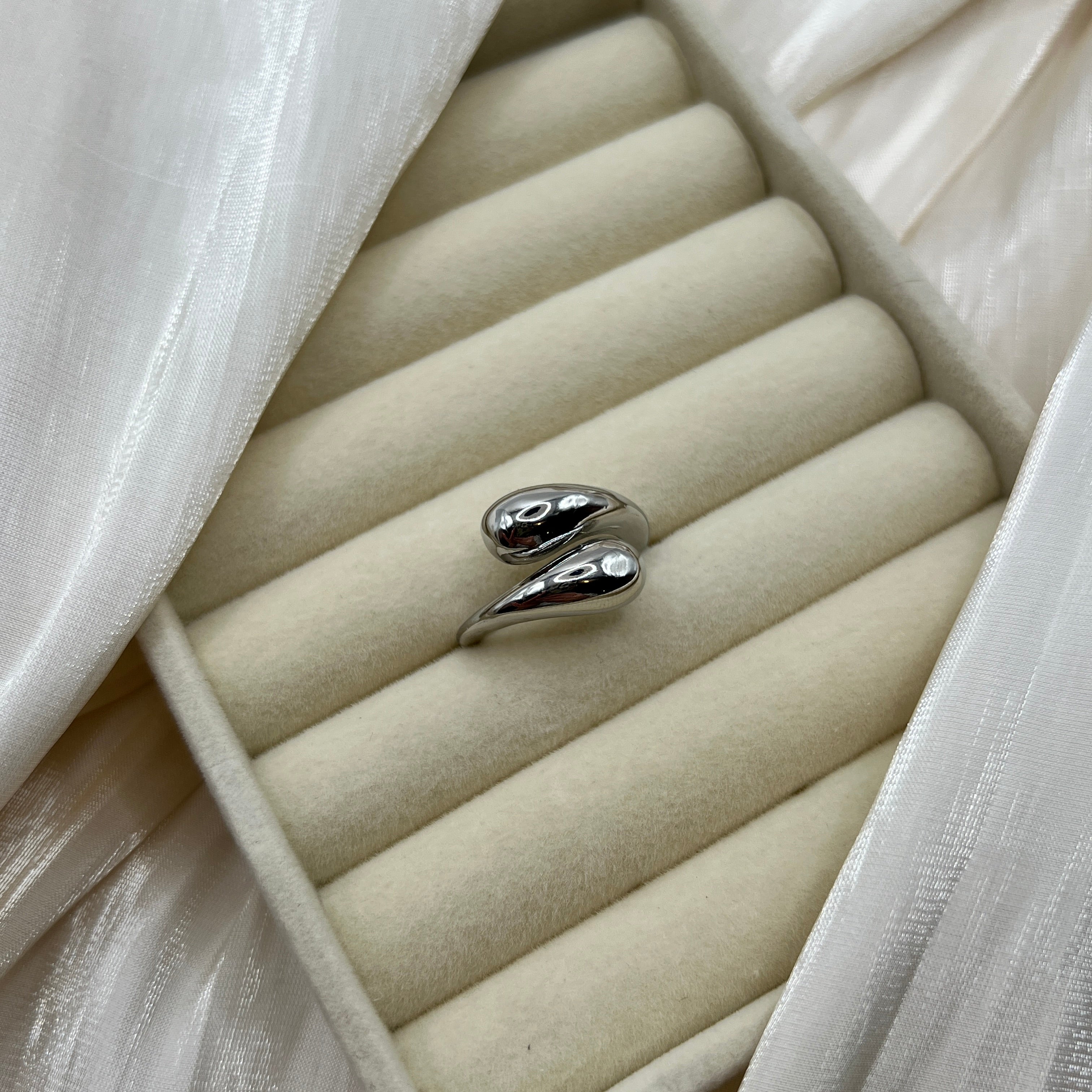 Teardrop Wrap Adjustable Ring – Orvienne