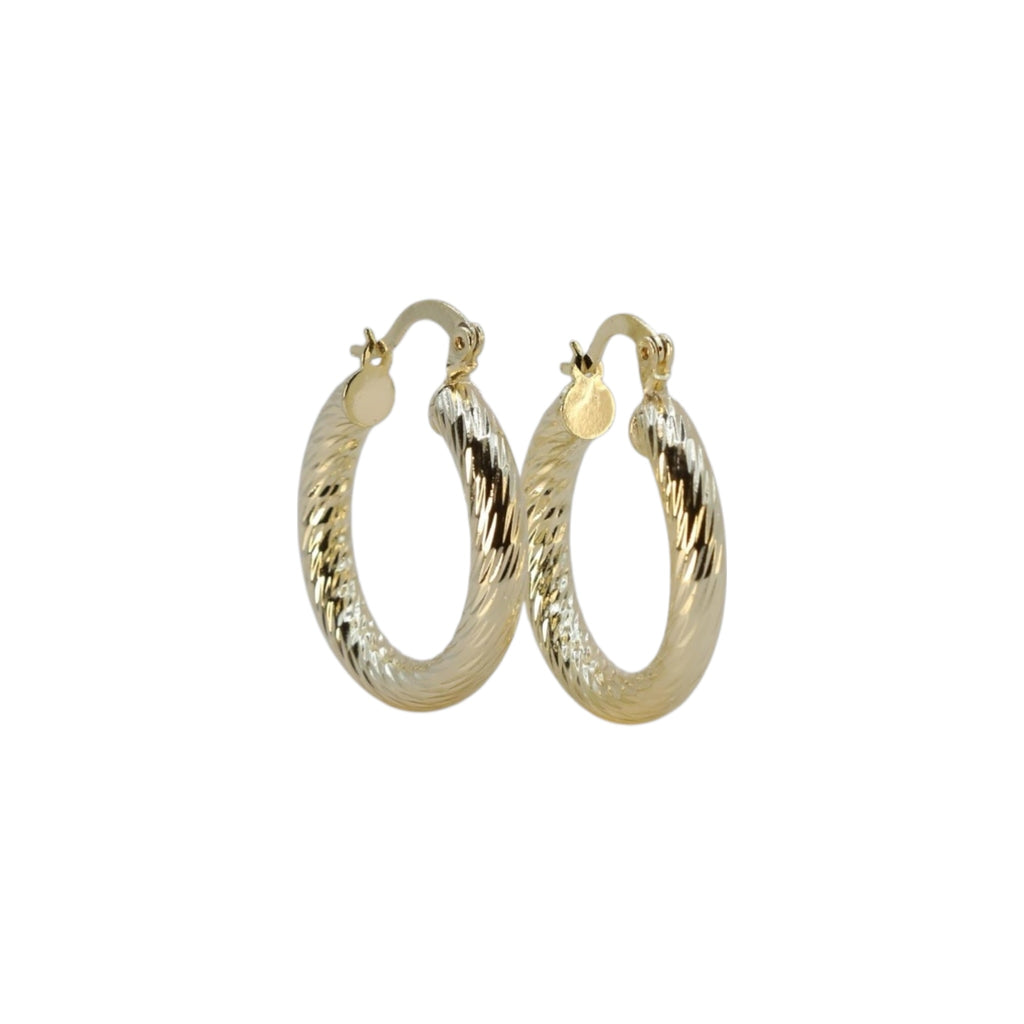 Twisted Classic Hoop Earrings – Seranova