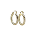 Twisted Classic Hoop Earrings – Seranova